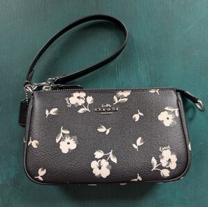 Coach Nolita 19 Black Leather Floral